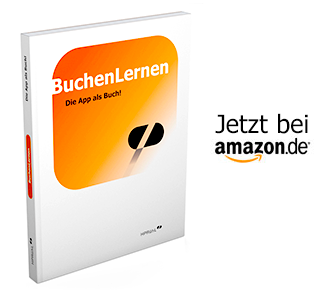 BuchenLernen: Die App als Buch! Jetzt bei Amazon